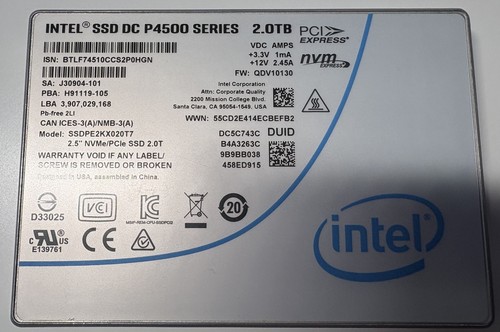 Intel p4500 2tb - p4500,