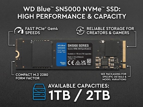 Western digital blue - western, wd