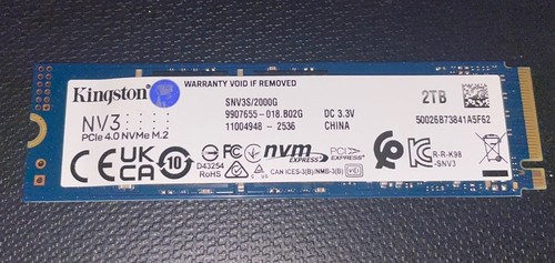 Kingston nv3 2tb - 2tb, nvme