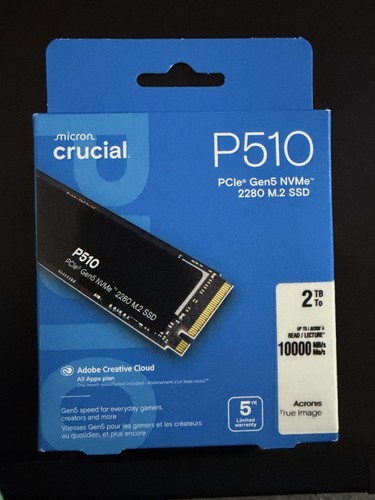 Crucial p510 gen5 - crucial,