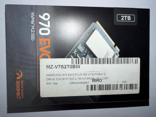 Samsung 970 evo plus 2tb - evo,