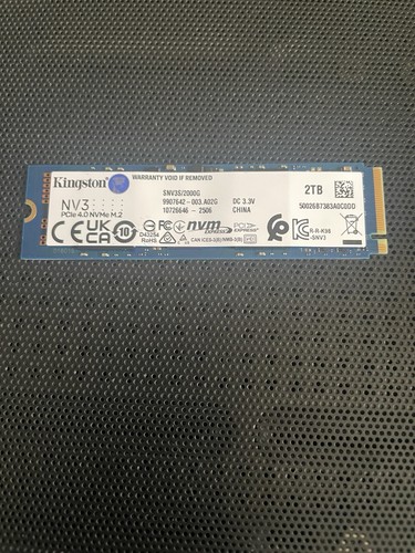 Kingston nv3 2tb nvme ssd - nvme,