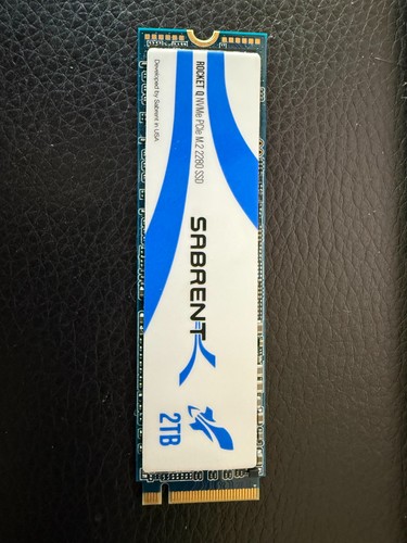 Sabrent rocket 2tb nvme ssd - q,