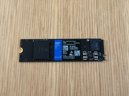 Blue sn5000 2tb nvme ssd - blue,