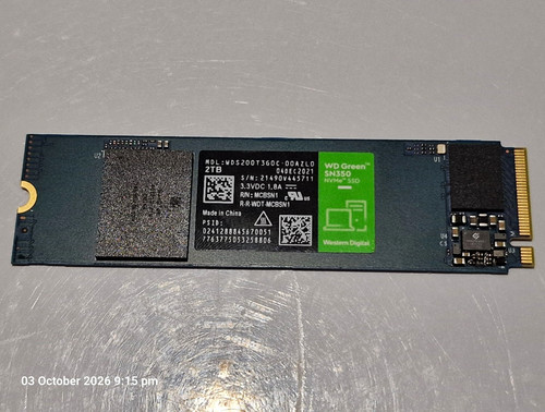 Western digital green sn350 - green,