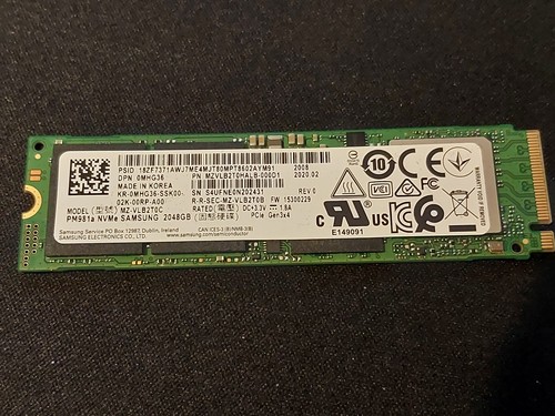 2tb nvme samsung - nvme, pm981