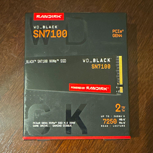 Black sn7100 2tb 2 2280 - sn7100,