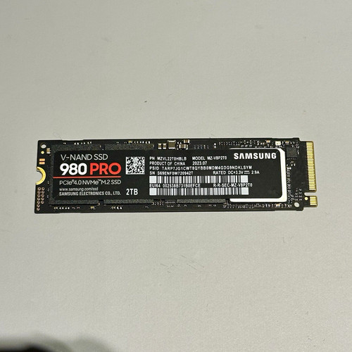 Samsung 980 pro 2tb - 2tb, pcie
