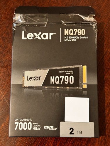 Lexar nq790 2tb 2280 - 2tb, m.2