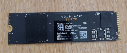 Black sn770 2tb nvme pcie - black,
