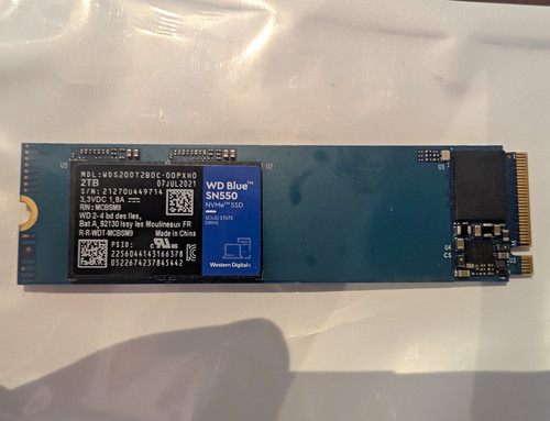 Western digital blue sn550 - wd,