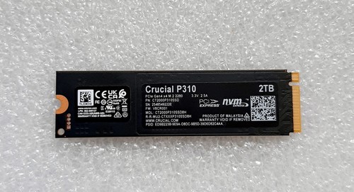 2tb crucial p310 gen 2 - p310, m.2