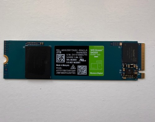 Green sn350 2tb nvme ssd - wd,