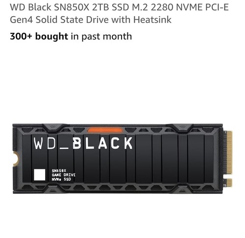 Black sn850x 2tb ssd 2 - 2tb,