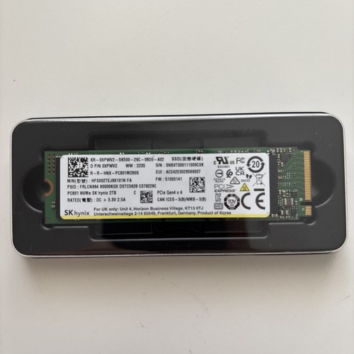 Hynix pc801 2tb nvme 2 - sk,
