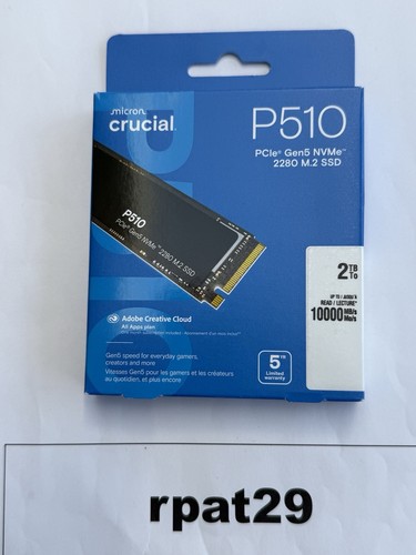 Crucial p510 2tb nvme ssd - p510,