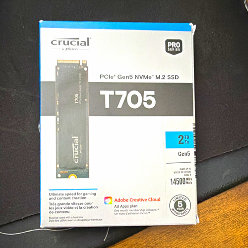Crucial t705 pro 2tb - pro,