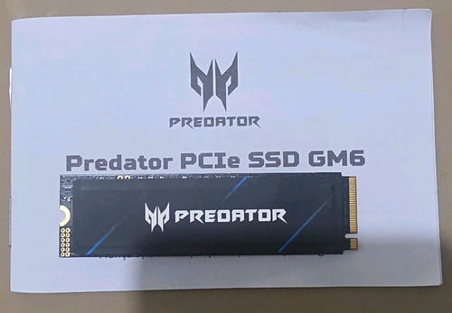 Predator gm6 2tb - 2tb, nvme