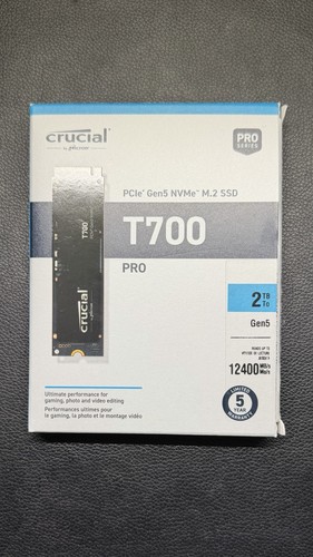 Crucial t700 pro 2tb pcie - pcie, gen5
