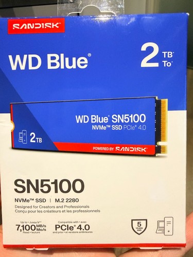 Blue sn5100 2tb nvme - sn5100, pcie