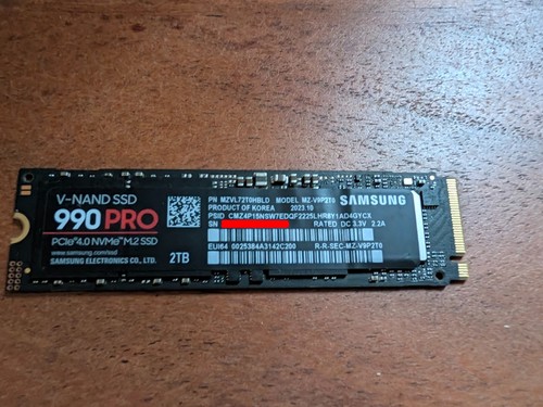 Samsung 990 pro 2tb pcie - samsung,