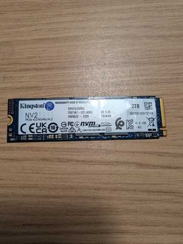 Kingston nv2 2tb nvme - 2tb, m.2