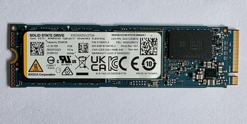 Kioxia 2tb ssd nvme - kioxia, pcie