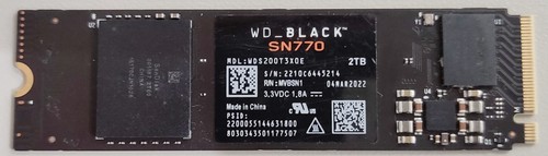 2tb black sn770 - wd, ssd