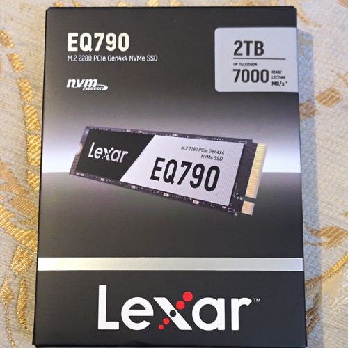 New lexar eq790 - 2tb, nvme