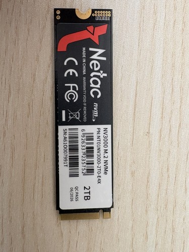 Netac nvme ssd - ssd, nv3000