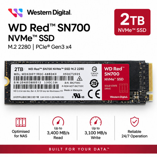 Red sn700 2tb nvme - 2tb, 2280