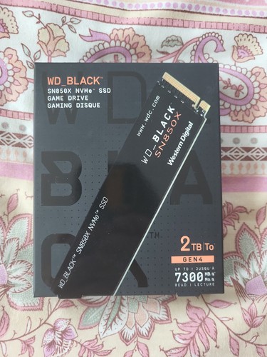 New sealed black sn850x - sn850x, 2tb
