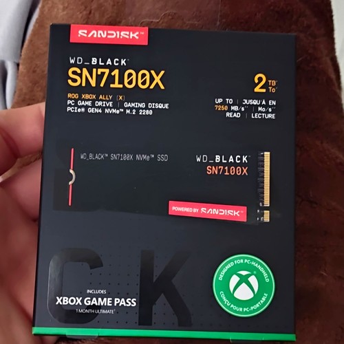 Black sn7100x 2tb - wd_black, 2280