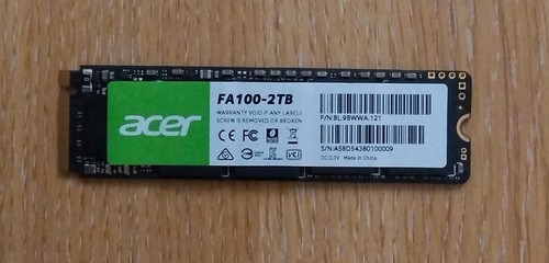 Acer fa100 2tb nvme pcie - fa100,