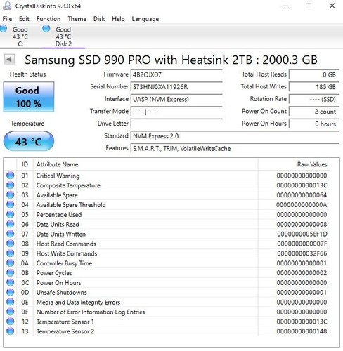 Samsung ssd 990 pro - ssd,