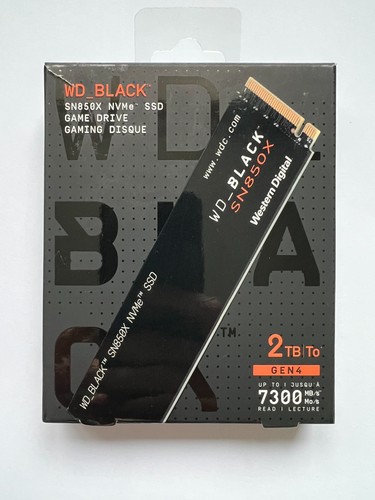 Black sn850x 2tb nvme - black, m.2