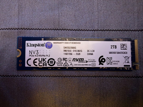 Kingston nv3 2tb ssd - kingston,