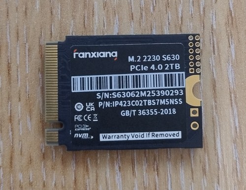 Fanxiang s630 2tb nvme - fanxiang,