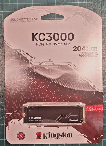 Kingston kc3000 2tb nvme - kingston,