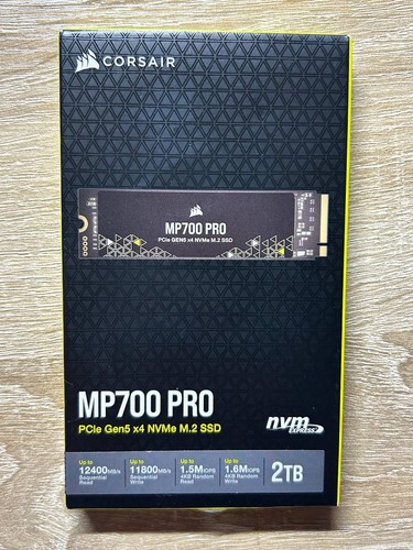 New ssd corsair mp700 pro - new,